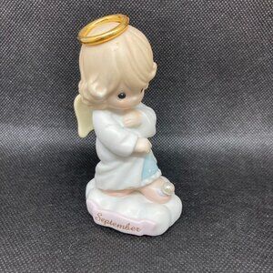 1996 Precious Moments “September" birthstone angel figurine